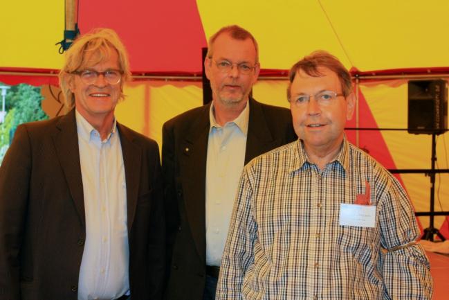 Eröffneten gemeinsam das Familienfest: Bürgermeister Günter Thönnissen, Vereinsvorsitzender Wolfgang Reinsch und Lebenshilfe-Rat-Mitglied Hans-Josef Heckers. Weitere Bilder unten in der Galerie.