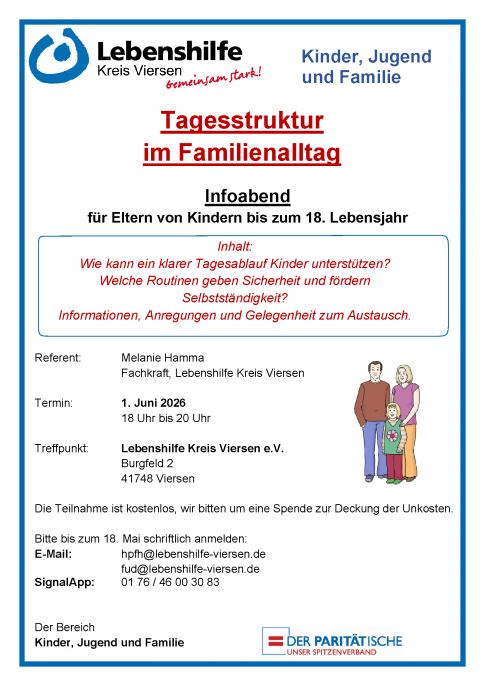 Infoabend - Flyer
