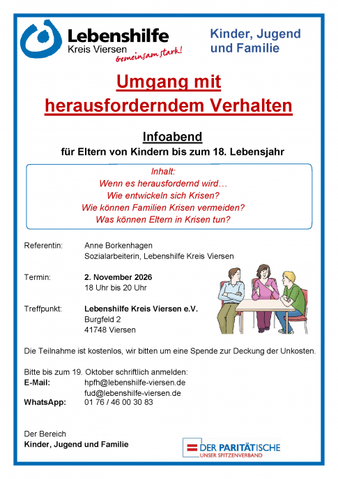 Infoabend - Flyer