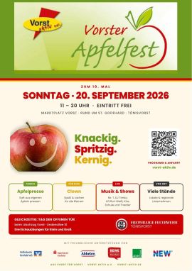Apfelfest in Vorst von "Vorst Aktiv e.V."