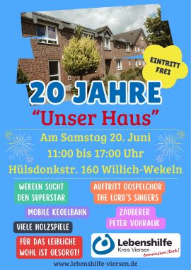 20 Jahre "Unser Haus"