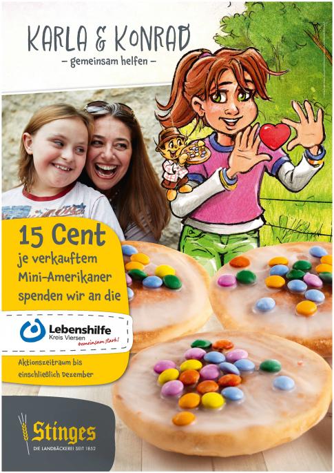 Stinges Spendenaktion im Dezember