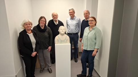 v.l.n.r.: Marita Windemuth-Osterloh, Barbara Ixfeld-Braun, Klaus Rohde, Michael Behrendt, Reiner Rohde und Christina Minten